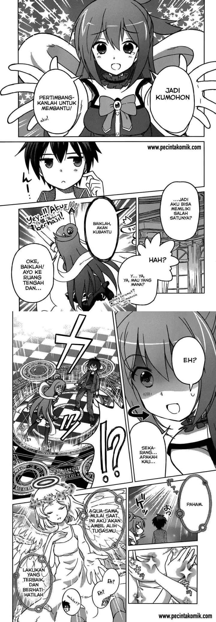 Kono Subarashii Sekai ni Shukufuku o! chapter 1 halaman 8