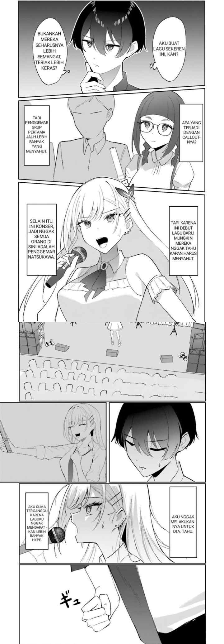 Chika Idol wo Kage de Sasaeru Ore chapter 3 halaman 8