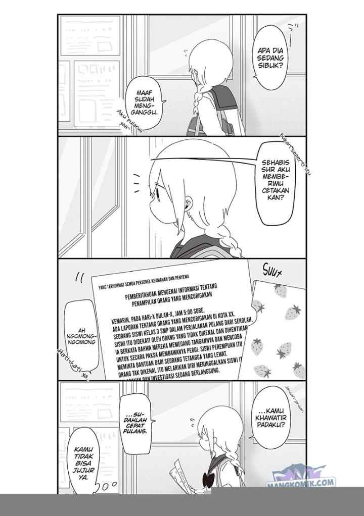 Homura-sensei wa Tabun Motenai chapter 41 halaman 6