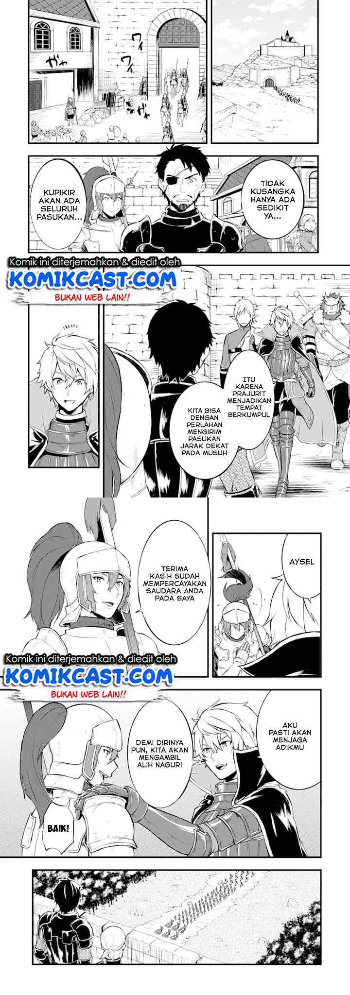 Oda Nobunaga to Iu Nazo no Shokugyo ga Mahou Kenshi yori Cheat Dattanode, Oukoku wo Tsukuru Koto ni chapter 14 halaman 8
