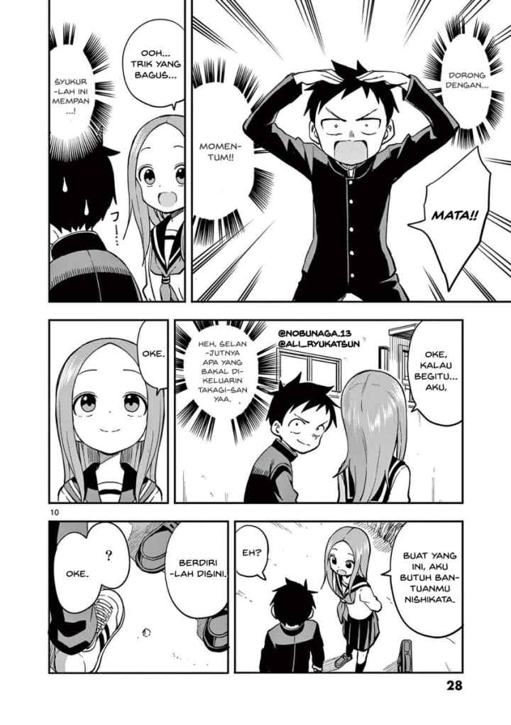 Karakai Jouzu no Takagi-san chapter 156 halaman 11