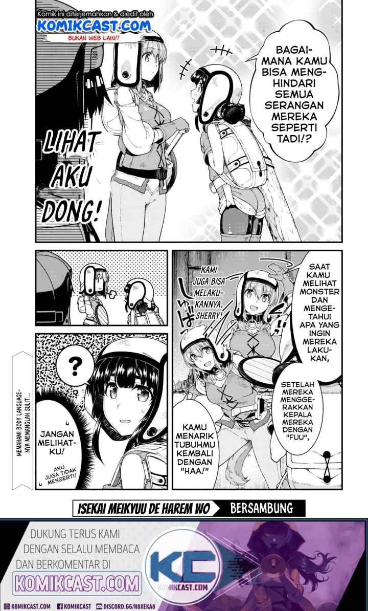 Isekai Meikyuu de Harem wo chapter 40 halaman 17
