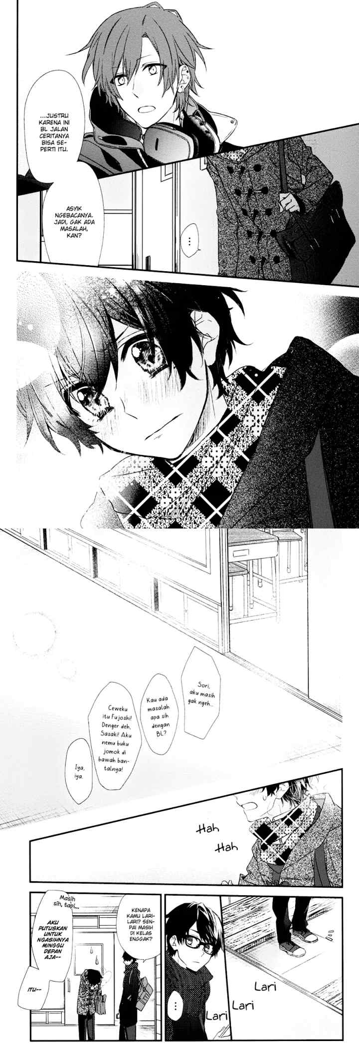 Sasaki to Miyano chapter 8 halaman 12