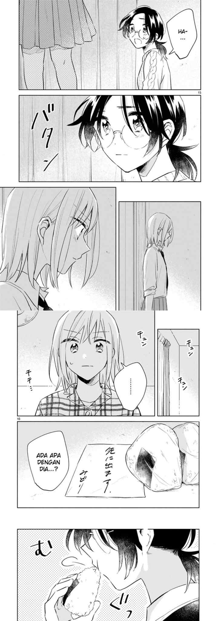 Haru to Midori chapter 13.1 halaman 8