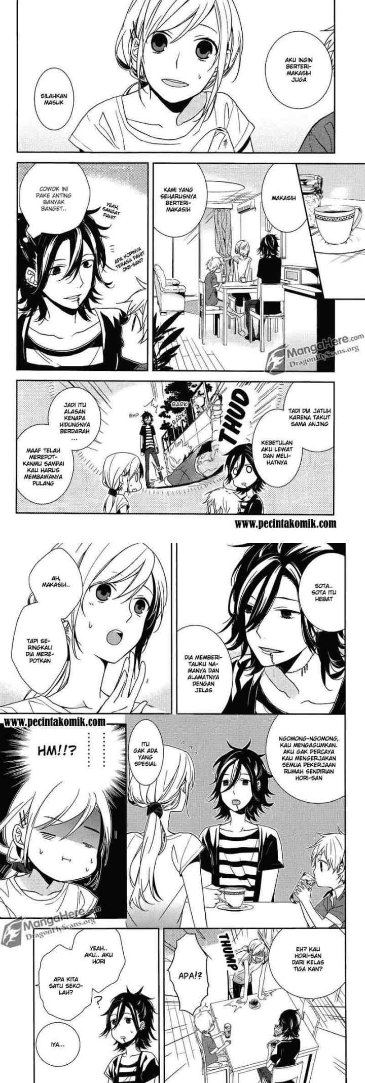 Horimiya chapter 1 halaman 6