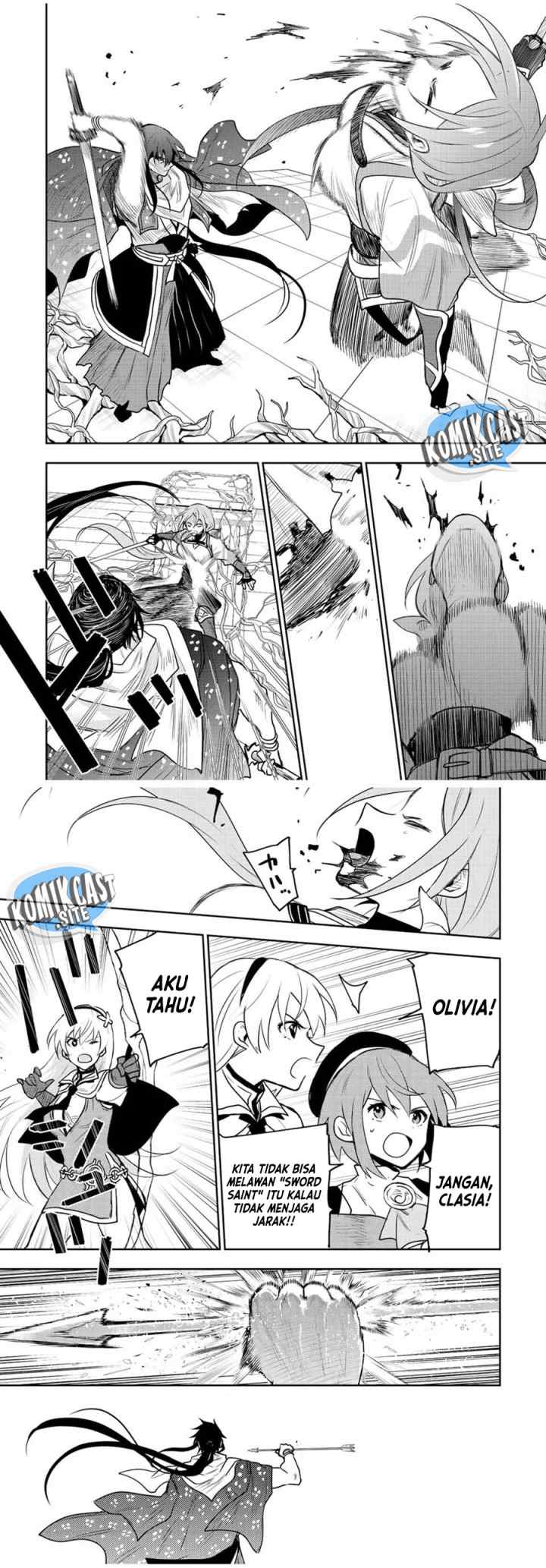 A Court Magician, Who Was Focused On Supportive Magic Because His Allies Were Too Weak, Aims To Become The Strongest After Being Banished chapter 43 halaman 5