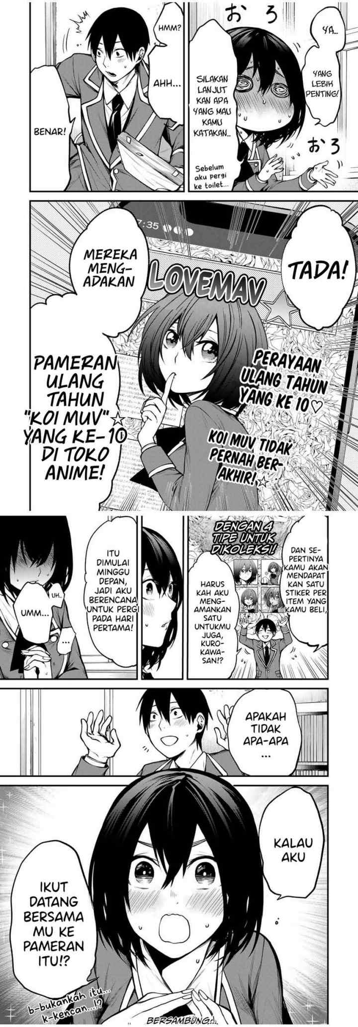 Tonari no Kurokawa-san chapter 9 halaman 8