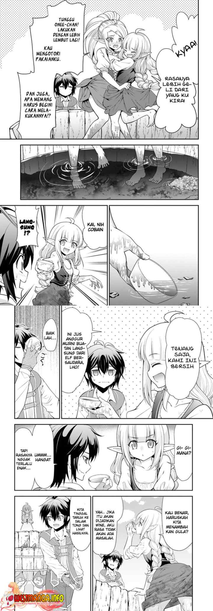 Tenohira Kaitaku Mura de Isekai Kenkokuki: Fueteku Yome-tachi to Nonbiri Mujintou Life chapter 45 halaman 5