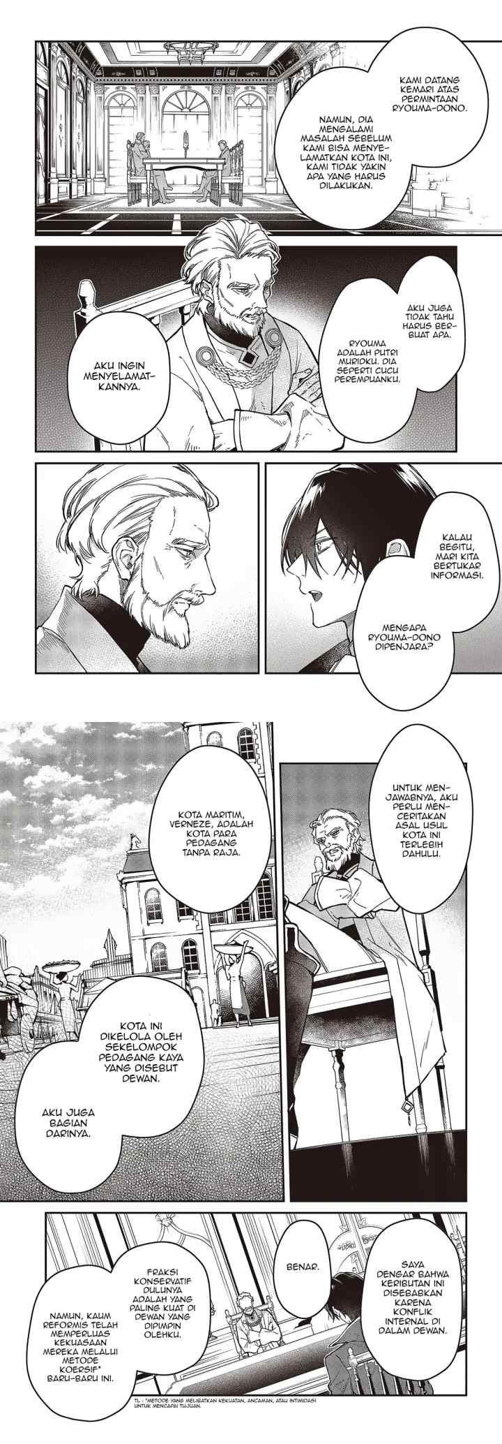 Realist Maou Niyoru Seiiki Naki Isekai Kaikaku chapter 51 halaman 9