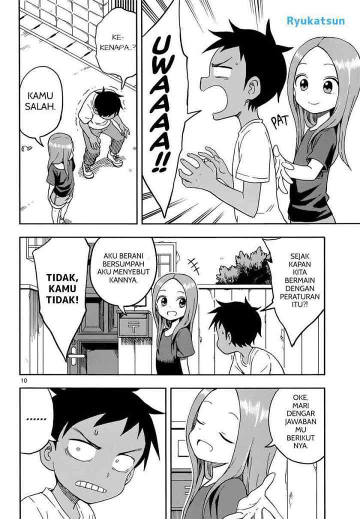 Karakai Jouzu no Takagi-san chapter 92 halaman 11