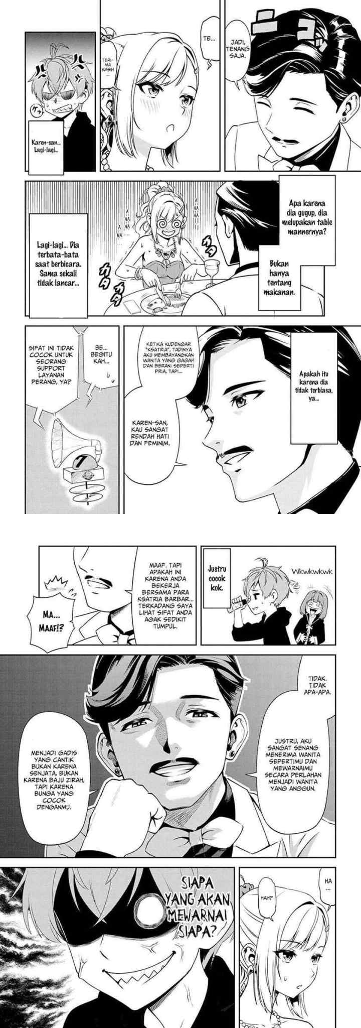 Toshiue Elite Onna Kishi Ga Boku No Mae De Dake Kawaii chapter 7.2 halaman 7