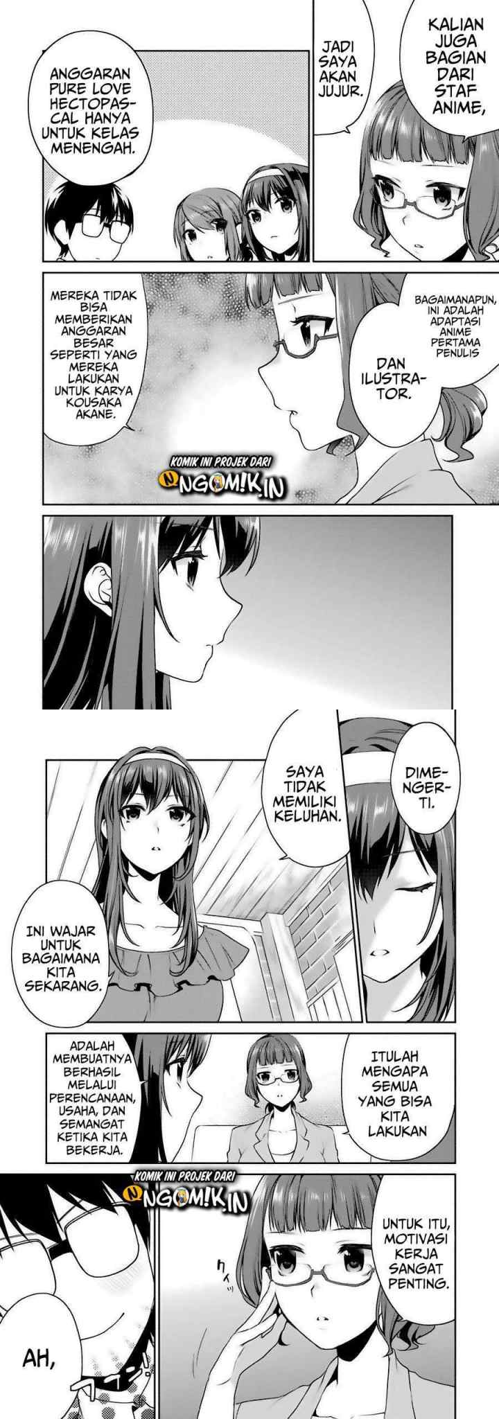Saenai Heroine no Sodatekata: Koisuru Metronome chapter 31 halaman 6