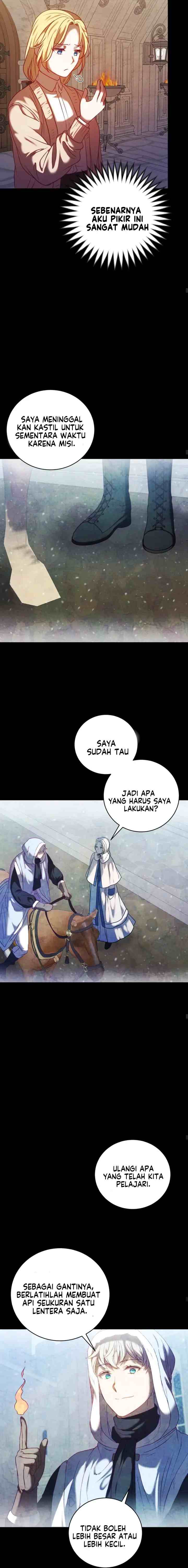 The Villain in the Horror Game Dreams of the Heroine Every Night chapter 13 halaman 9