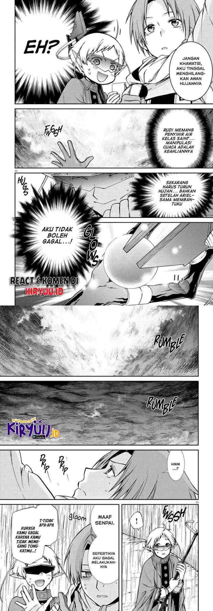 Mushoku Tensei: Isekai Ittara Honki Dasu chapter 73 halaman 13