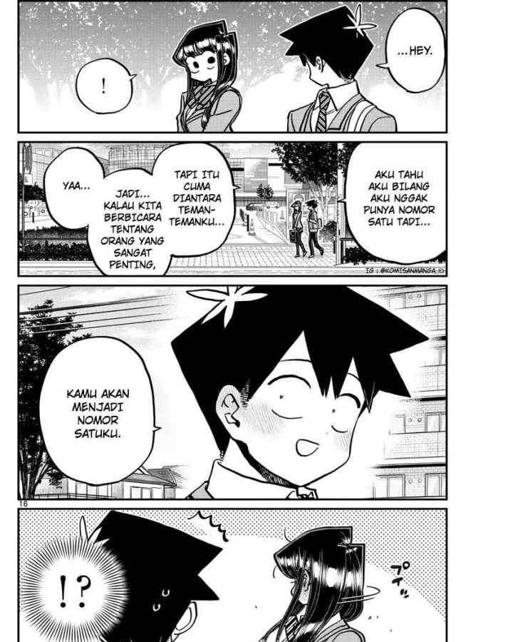 Komi-san wa Komyushou Desu chapter 349 halaman 16