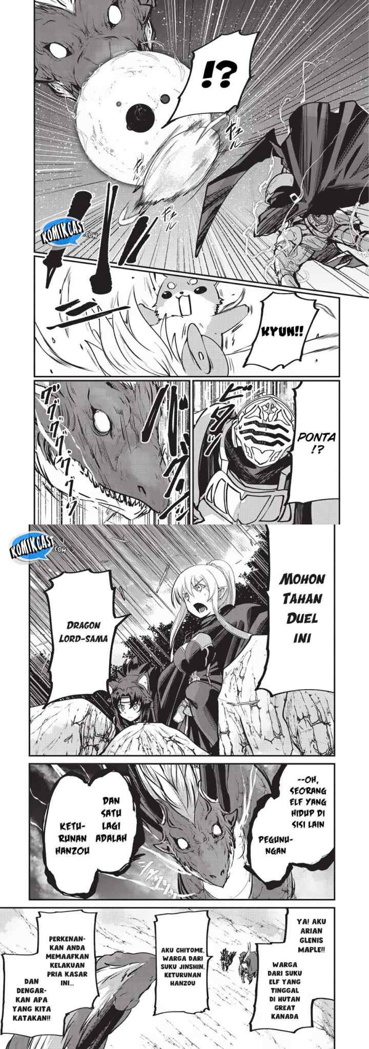 Gaikotsu Kishi-sama, Tadaima Isekai e Odekakechuu chapter 23 halaman 9