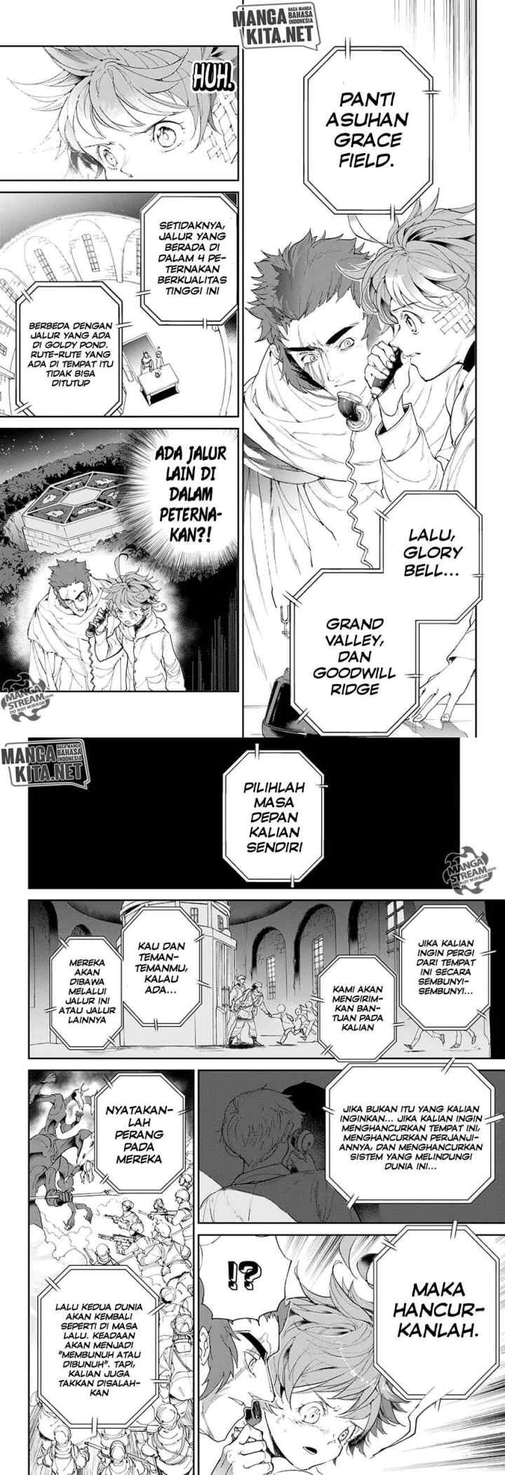 Yakusoku no Neverland chapter 72 halaman 7