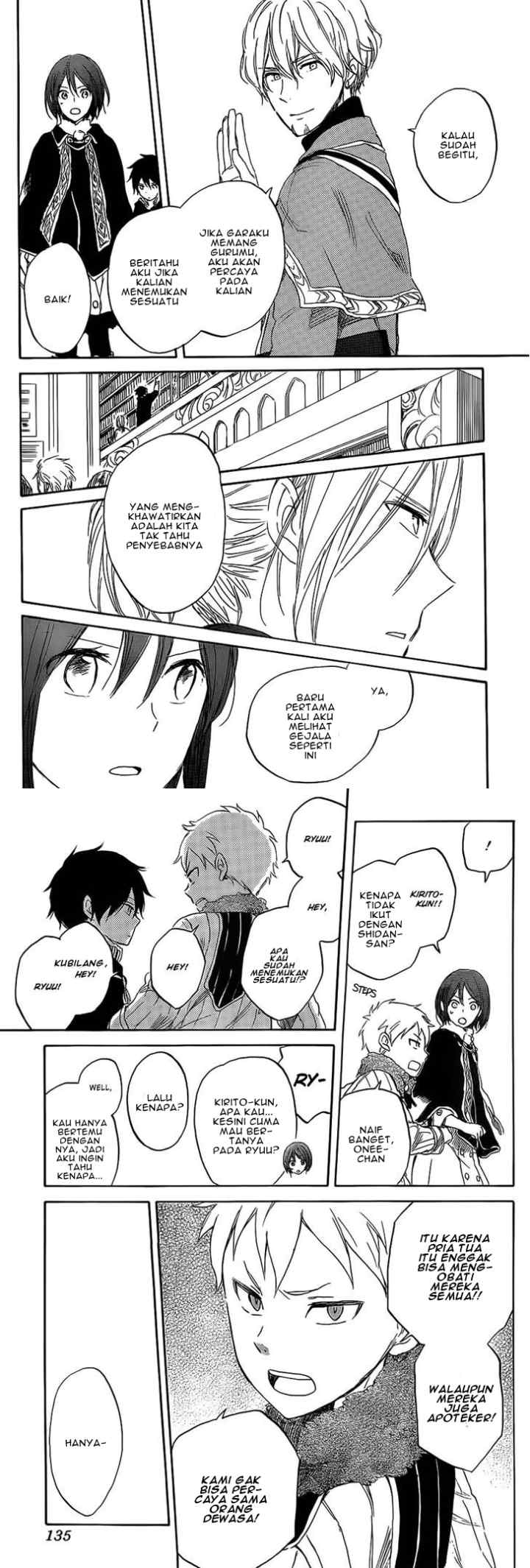 Akagami no Shirayukihime chapter 35 halaman 8