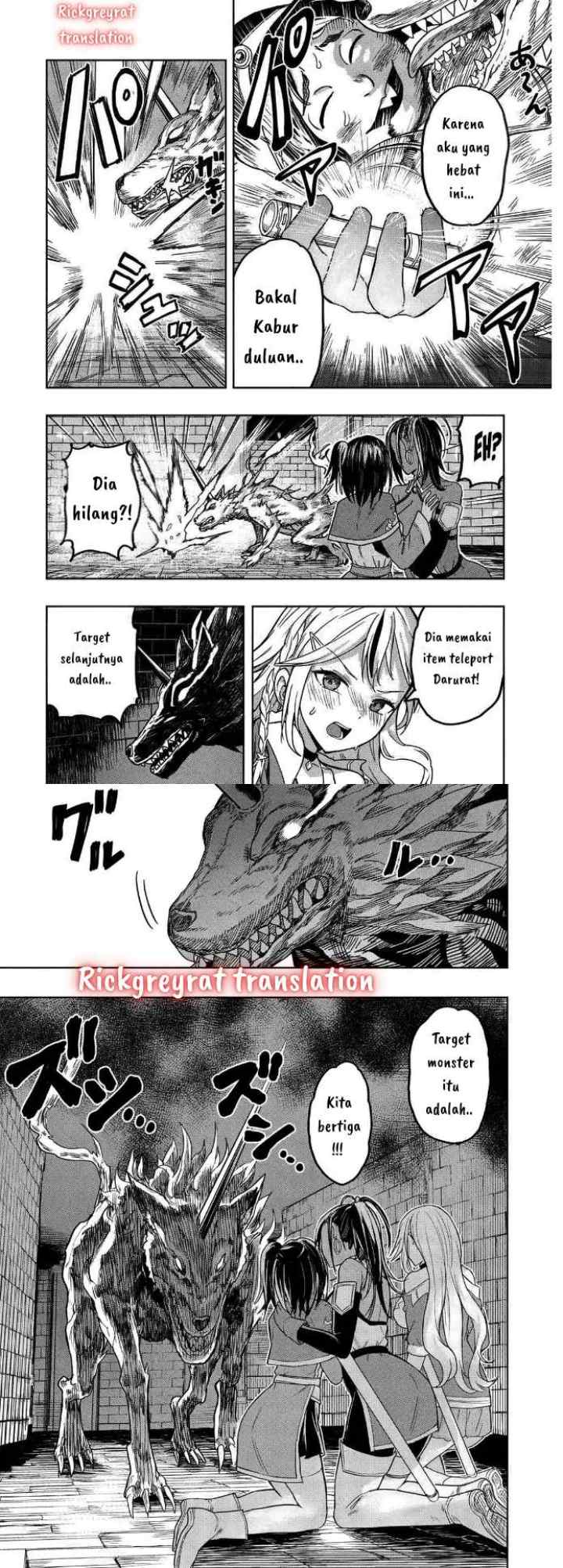 Gal to Dungeon to Shuukai Okure no Tansaku Eiyuutan ~Moto Legend Ima wa Wakeari tei Rank Tansakushana Ore ga, S-Kyuu Gal ni Natsukare Makutte Ikusei wo Makase Sareta~ chapter 1.2 halaman 7