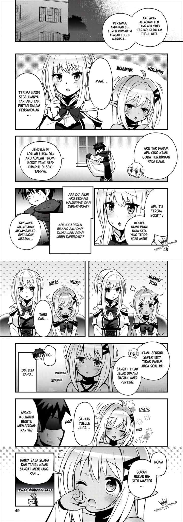 Isekai no Meikyuu Toshi de Chiyu Mahoutsukai Yattemasu chapter 12 halaman 9