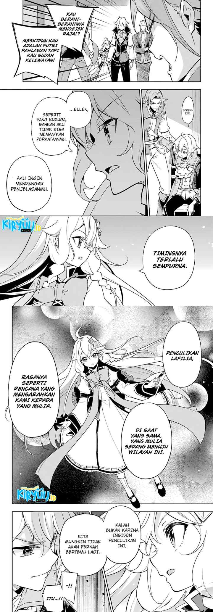 Chichi wa Eiyuu Haha wa Seirei Musume no Watashi wa Tenseisha chapter 29 halaman 7