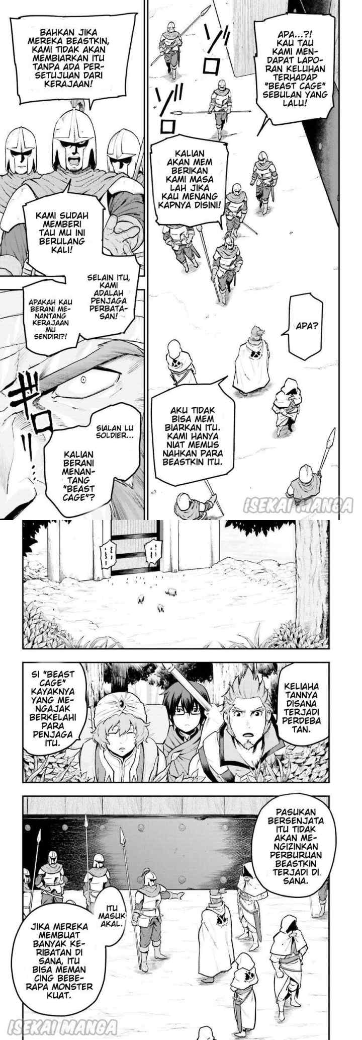 Konjiki no Moji Tsukai: Yuusha Yonin ni Makikomareta Unique Cheat chapter 18 halaman 4