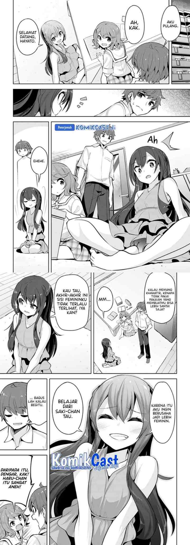 A Neat and Pretty Girl at My New School Is a Childhood Friend Who I Used To Play With Thinking She Was a Boy chapter 23 halaman 11