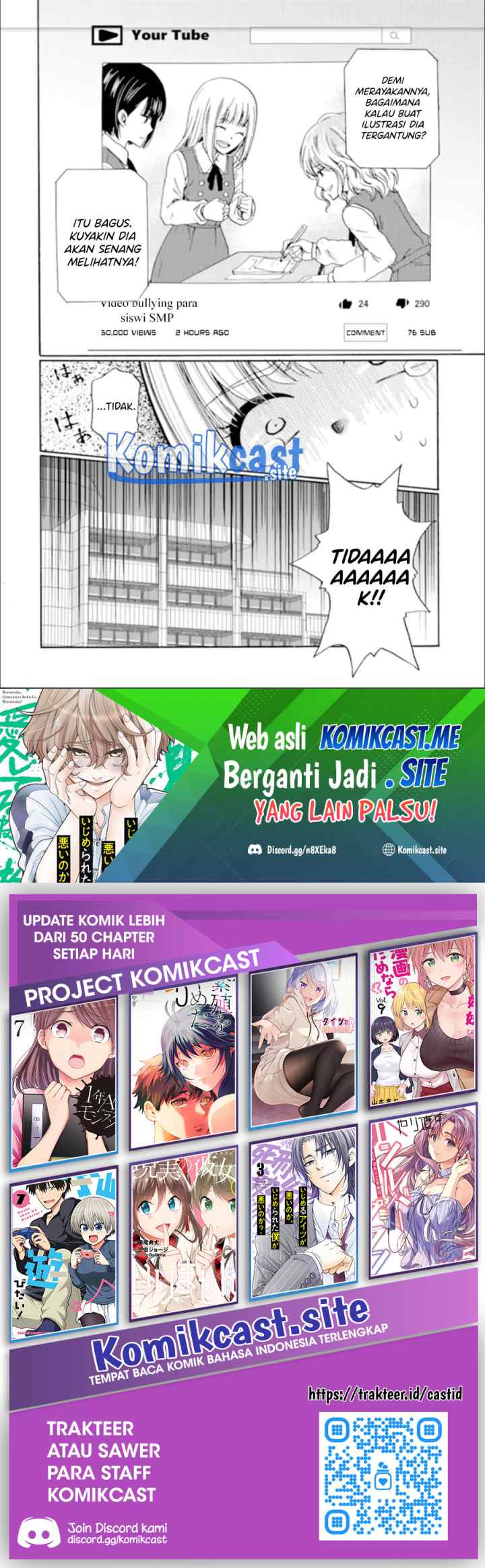 Ijimeru Aitsu ga Waruinoka, Ijimerareta Boku ga Waruinoka? chapter 15 halaman 19