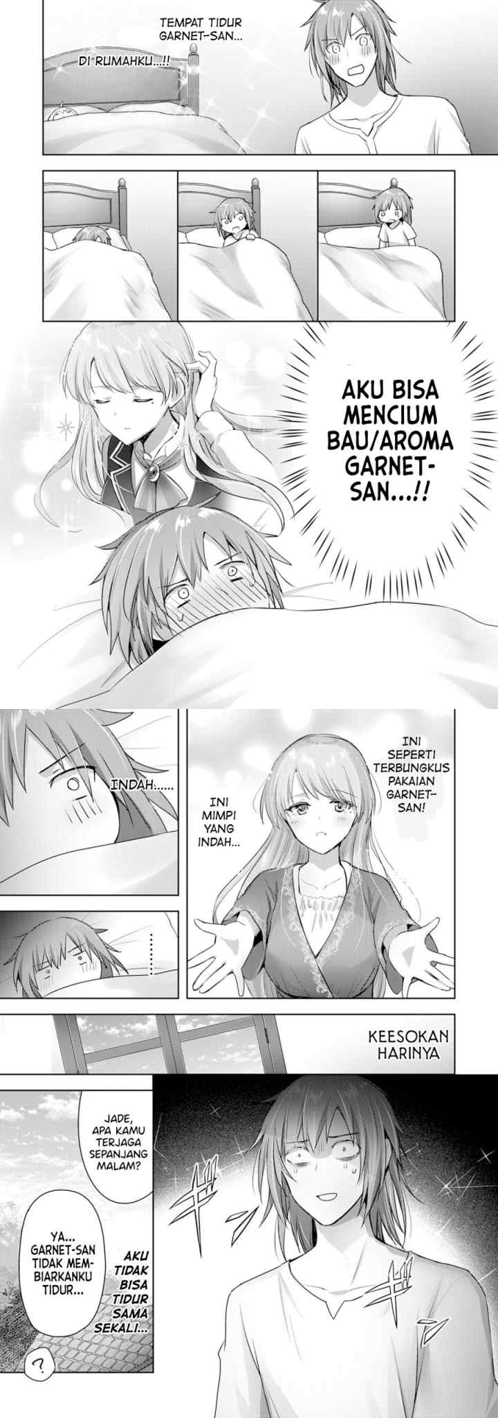 Uketsukejo ni Kokuhaku Shitakute Girudo ni Kayoitsumetara Eiyu ni Natteta chapter 8 halaman 14