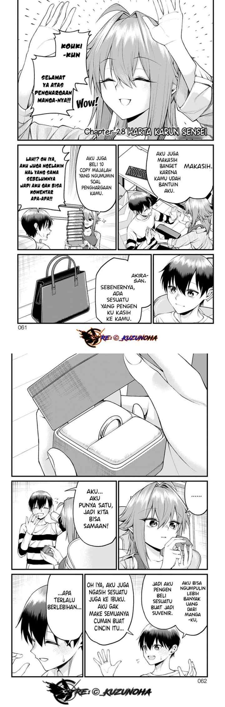 Akanabe-sensei wa Tereshirazu chapter 28 halaman 10