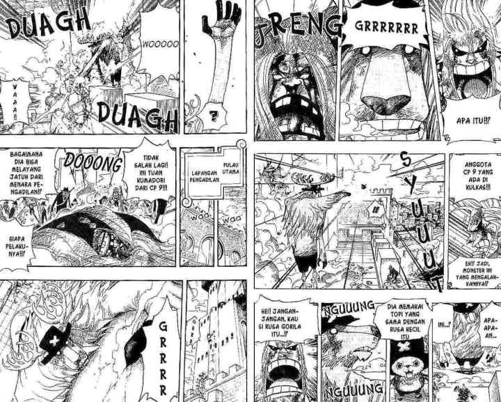 One Piece chapter 408 halaman 8