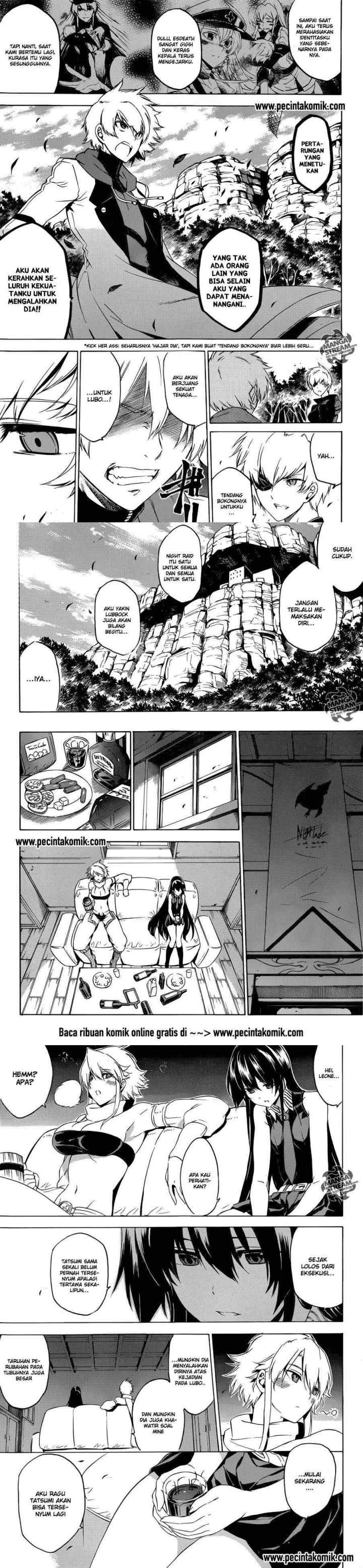 Akame ga Kill! chapter 57 halaman 7