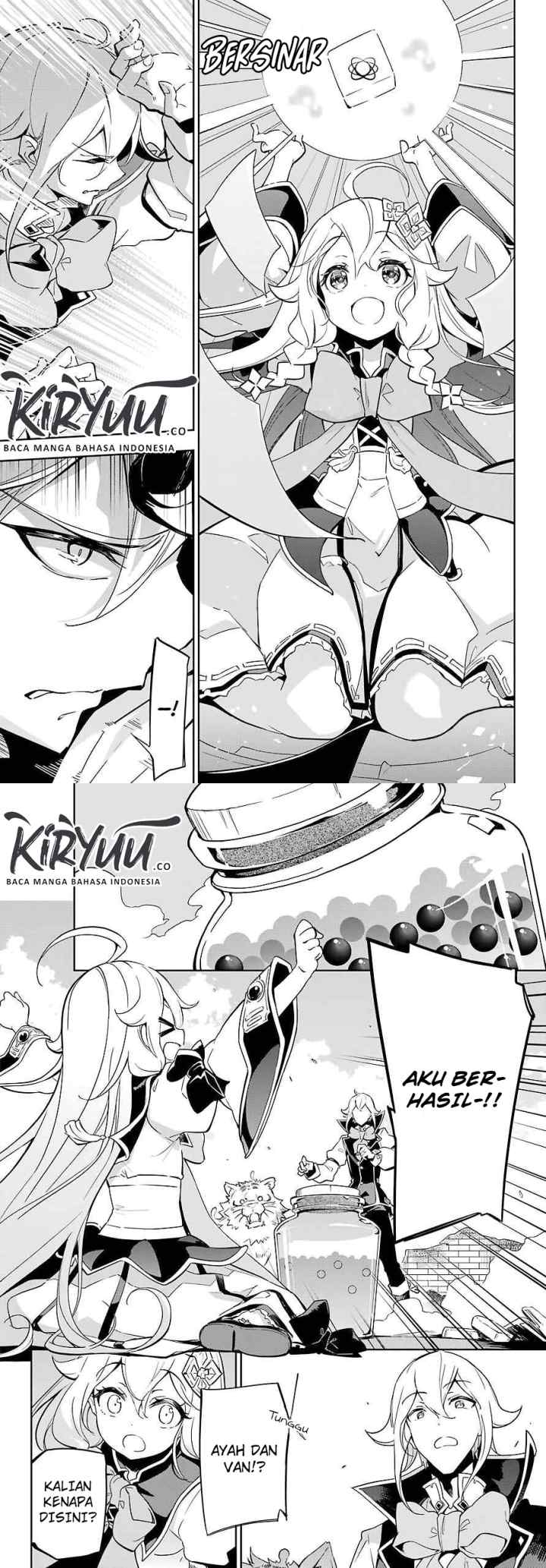 Chichi wa Eiyuu Haha wa Seirei Musume no Watashi wa Tenseisha chapter 22 halaman 6