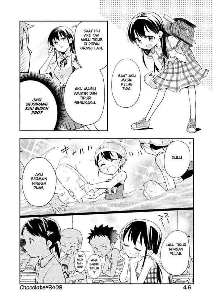 Saeki-san wa Nemutteru chapter 21 halaman 6