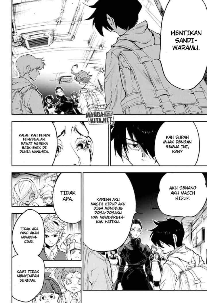 Yakusoku no Neverland chapter 174 halaman 12