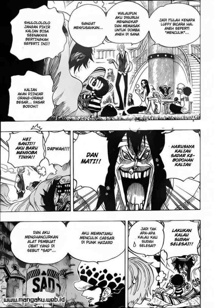 One Piece chapter 698 halaman 14
