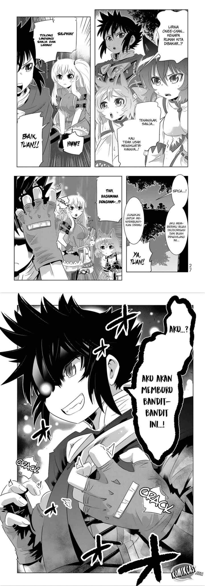 Isekai Shihai no Skill Taker: Zero kara Hajimeru Dorei Harem chapter 26 halaman 4