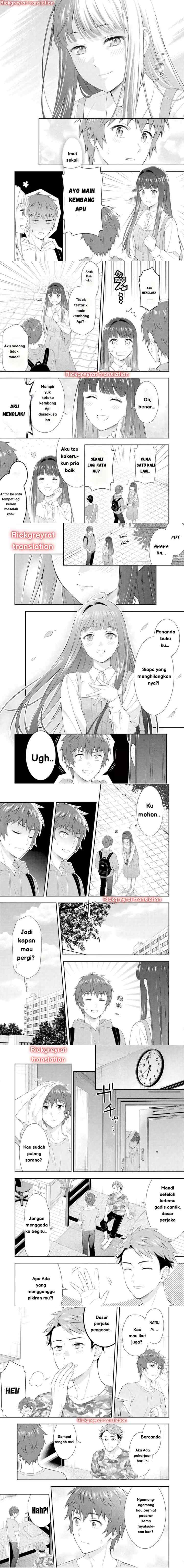 Toumei na Yoru ni Kakeru-kun to, Me ni Mienai Koi wo Shita chapter 3 halaman 17