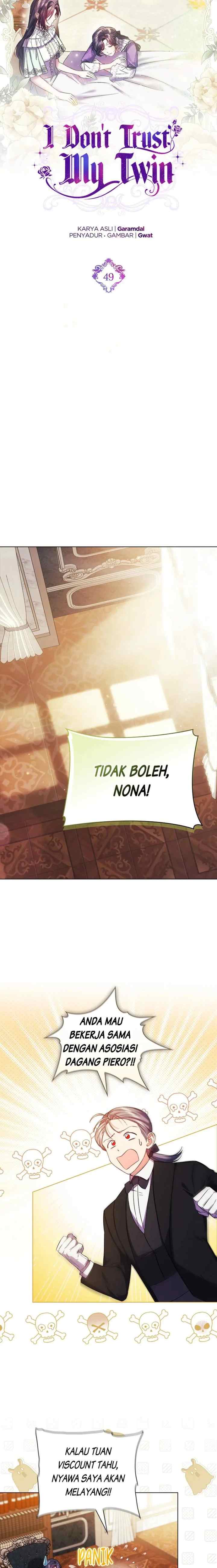 I Don't Trust My Twin Sister chapter 49 halaman 9