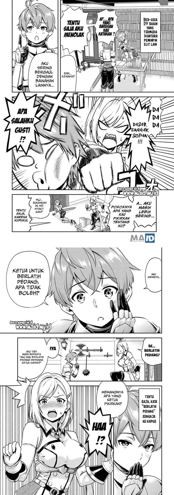 Toshiue Elite Onna Kishi Ga Boku No Mae De Dake Kawaii chapter 1.1 halaman 5