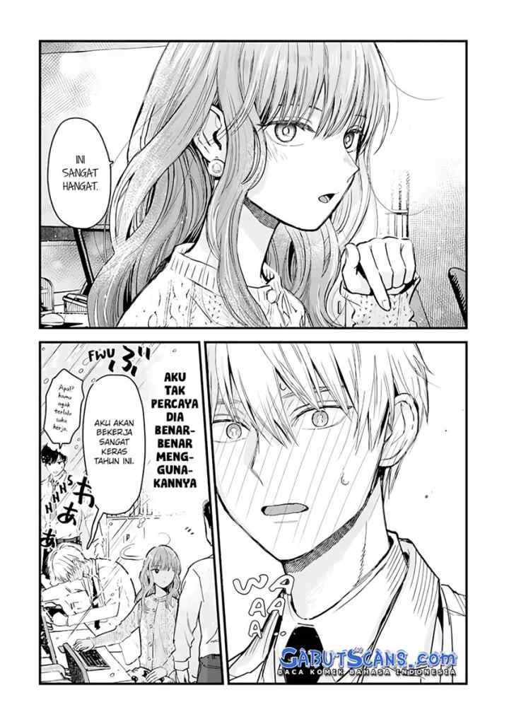 Koori Zokusei Danshi to Cool na Douryo Joshi chapter 13 halaman 5