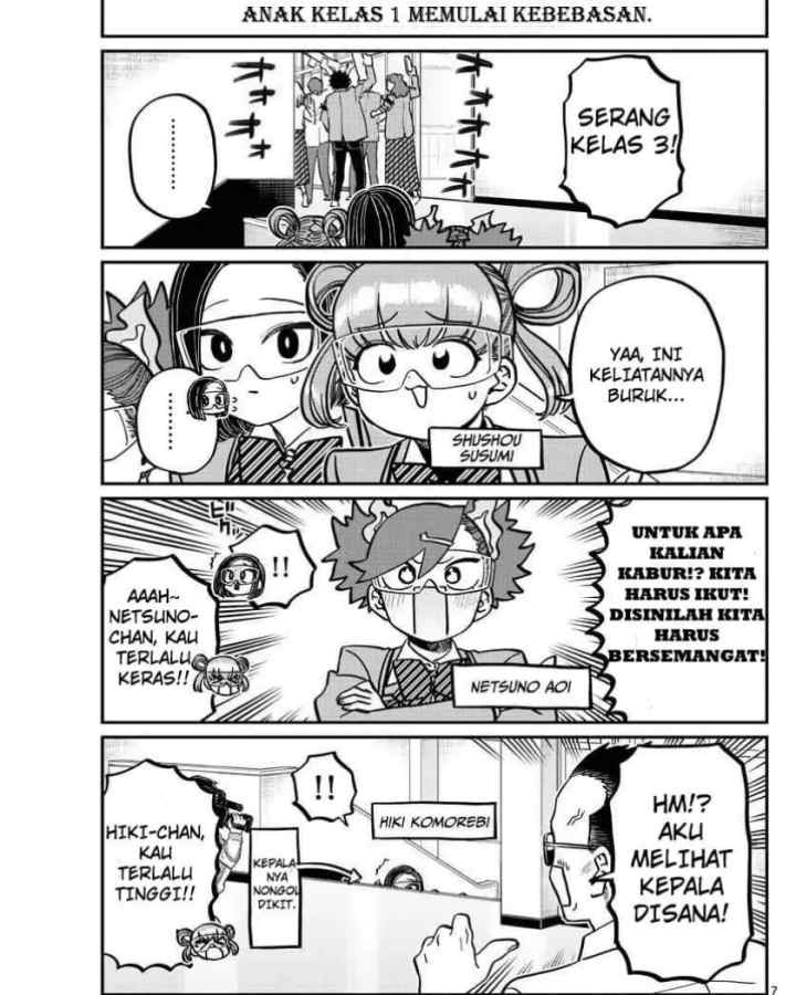 Komi-san wa Komyushou Desu chapter 333.1 halaman 7