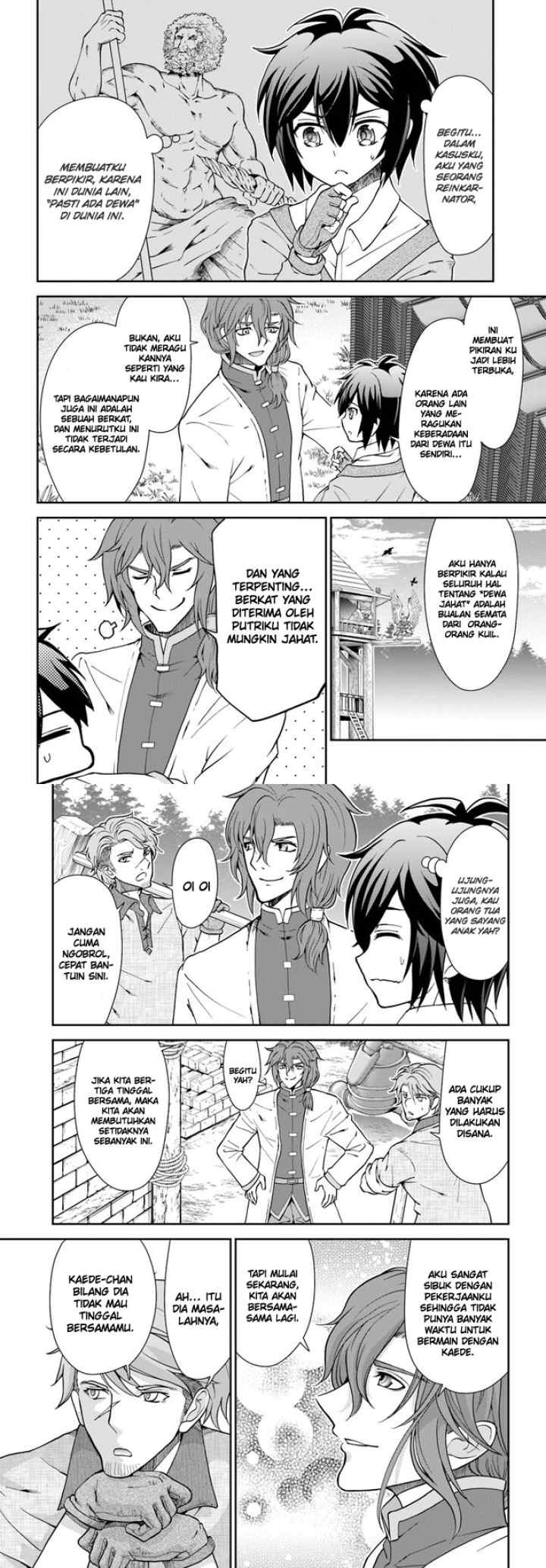 Tenohira Kaitaku Mura de Isekai Kenkokuki: Fueteku Yome-tachi to Nonbiri Mujintou Life chapter 43 halaman 13