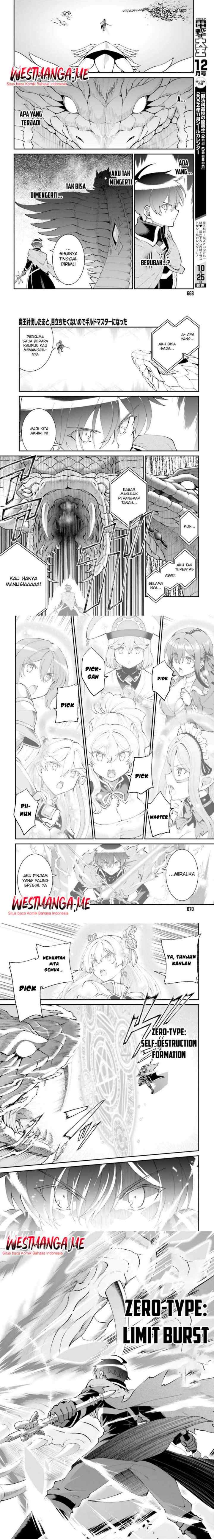 Maou Toubatsu Shita Ato, Medachitakunai node Guild Master ni Natta chapter 57 halaman 14