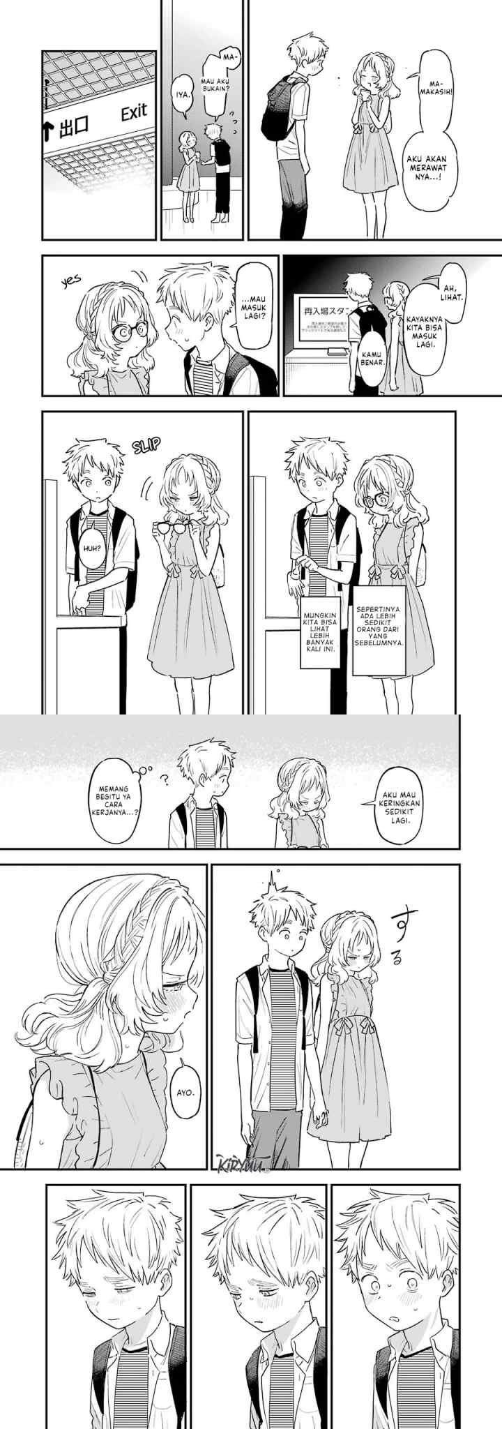 Sukinako ga Megane wo Wasureta chapter 73 halaman 8