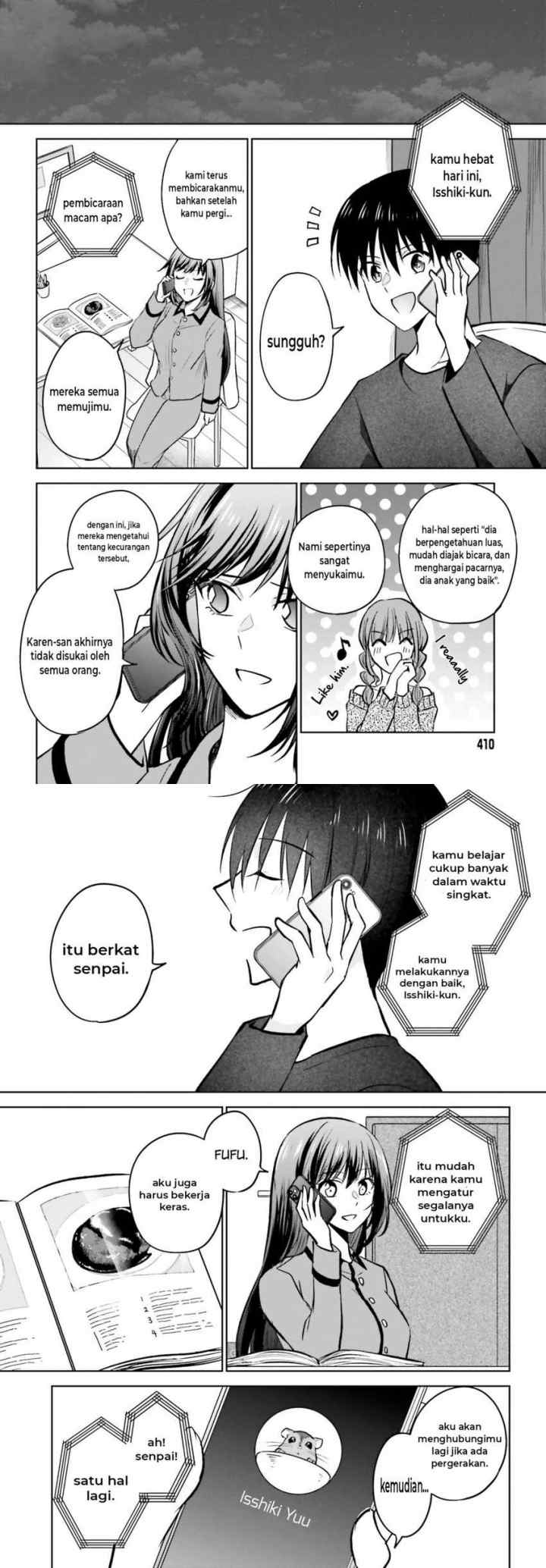 Kanojo ga Senpai ni NTR-reta node, Senpai no Kanojo wo NTR-masu chapter 9 halaman 11