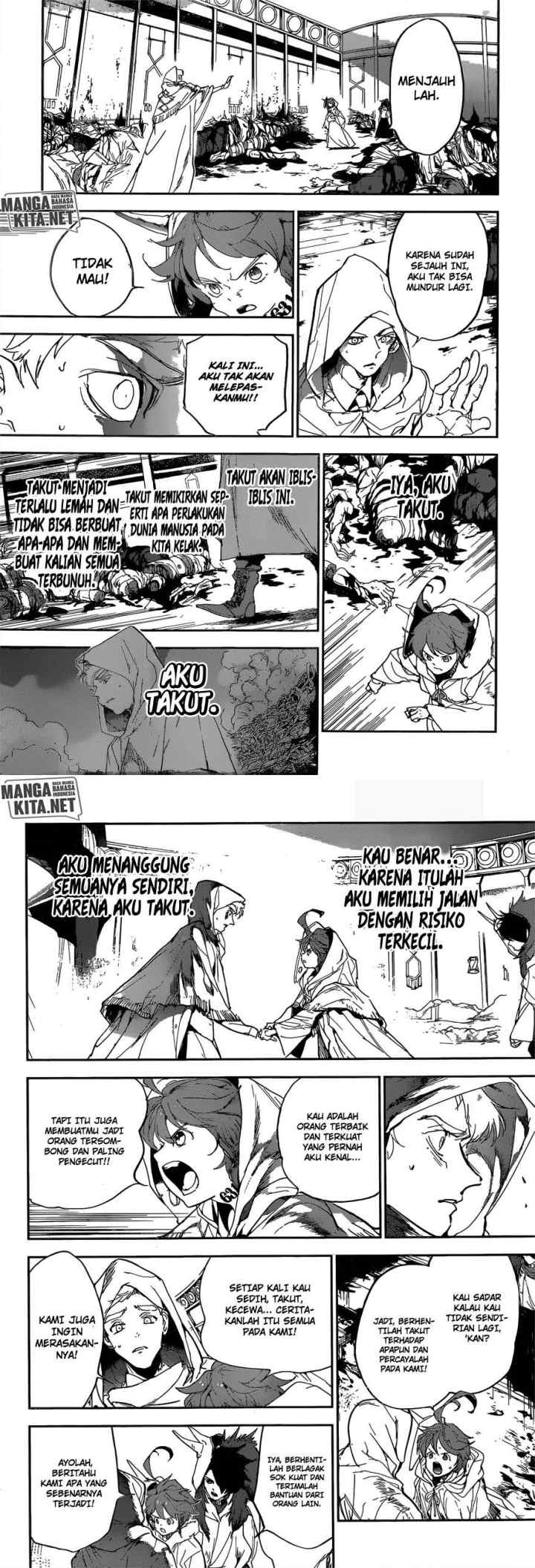 Yakusoku no Neverland chapter 153 halaman 8