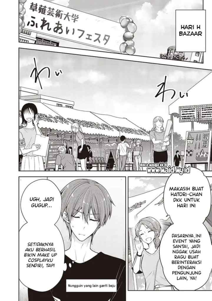 Osananajimi(♂) wo Onnanoko ni Shiteshimatta Hanashi chapter 61 halaman 12