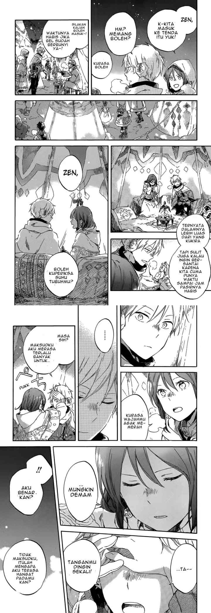 Akagami no Shirayukihime chapter 95 halaman 12