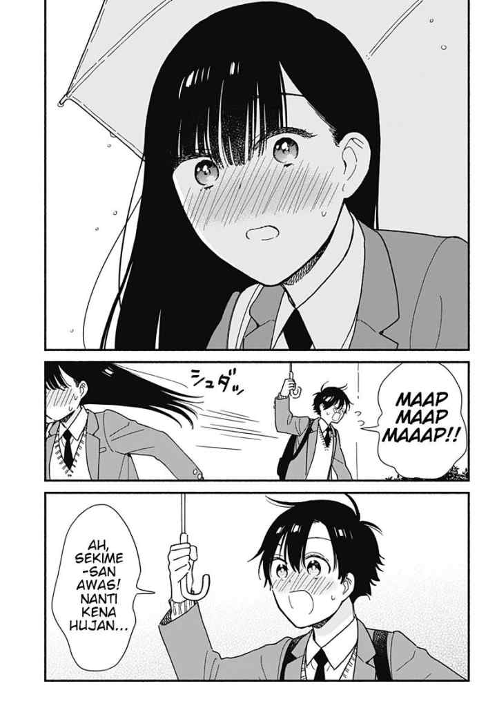 Sekimen Shinaide Sekime-san (Serialization) chapter 9 halaman 12